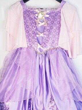 Disney Deluxe Princess Rapunzel Hoop Dress size 7-8
